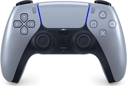 Sony  PS5 DualSense Wireless Controller - Starling Silver - Silver - Black - Sport Band - Rubber - Brand New