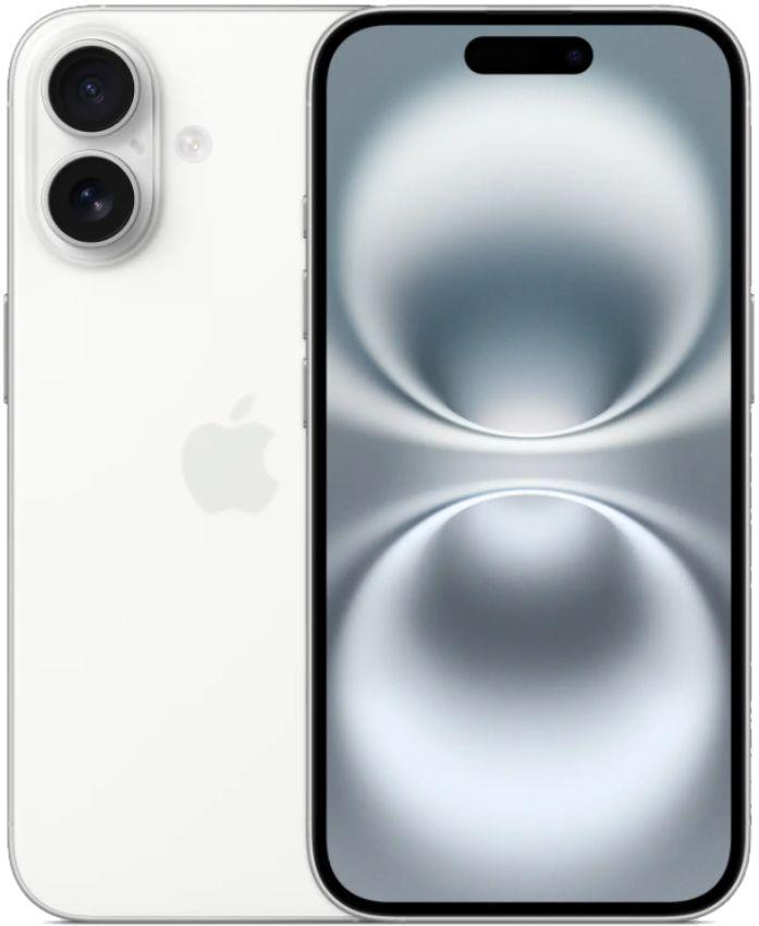 Apple iPhone 16 - 128GB - White - Excellent
