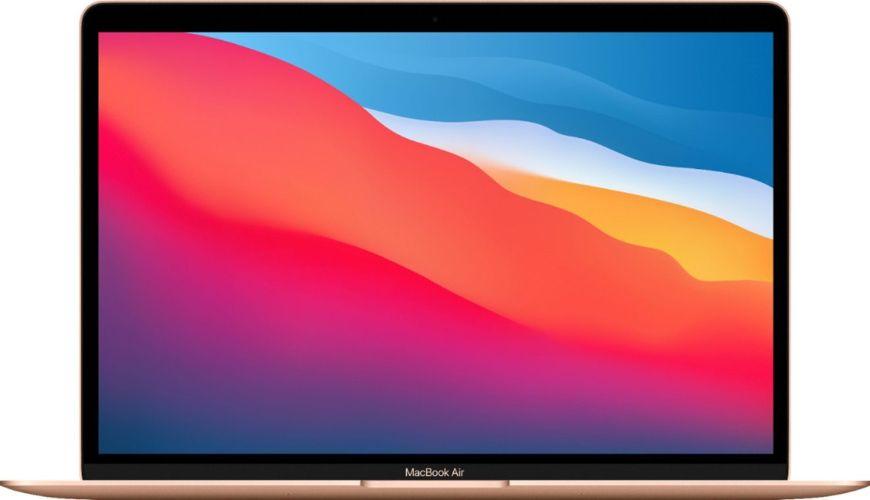 MacBook Air 13.3-inch (2020) - M1 - Apple M1 Chip: 8-Core CPU/7-Core GPU - 512GB - Gold - 8GB RAM - Excellent