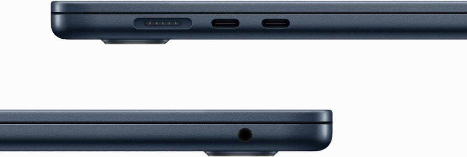 MacBook Air (2023) 15.3-inch - Apple M2 Chip: 8-Core CPU/10-Core GPU - 8GB RAM - SSD 256GB