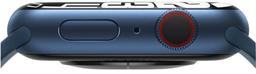 Apple Watch Series 7 (GPS) - 32GB - 41mm - Blue Aluminum Case with Abyss Blue Rubber Sport Band
