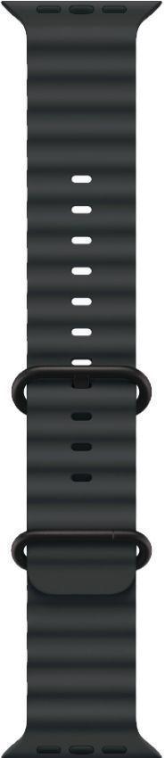 Apple Watch Ultra 2 - 64GB - 49mm - Black Titanium Case with Black Rubber Ocean Band - Medium Size