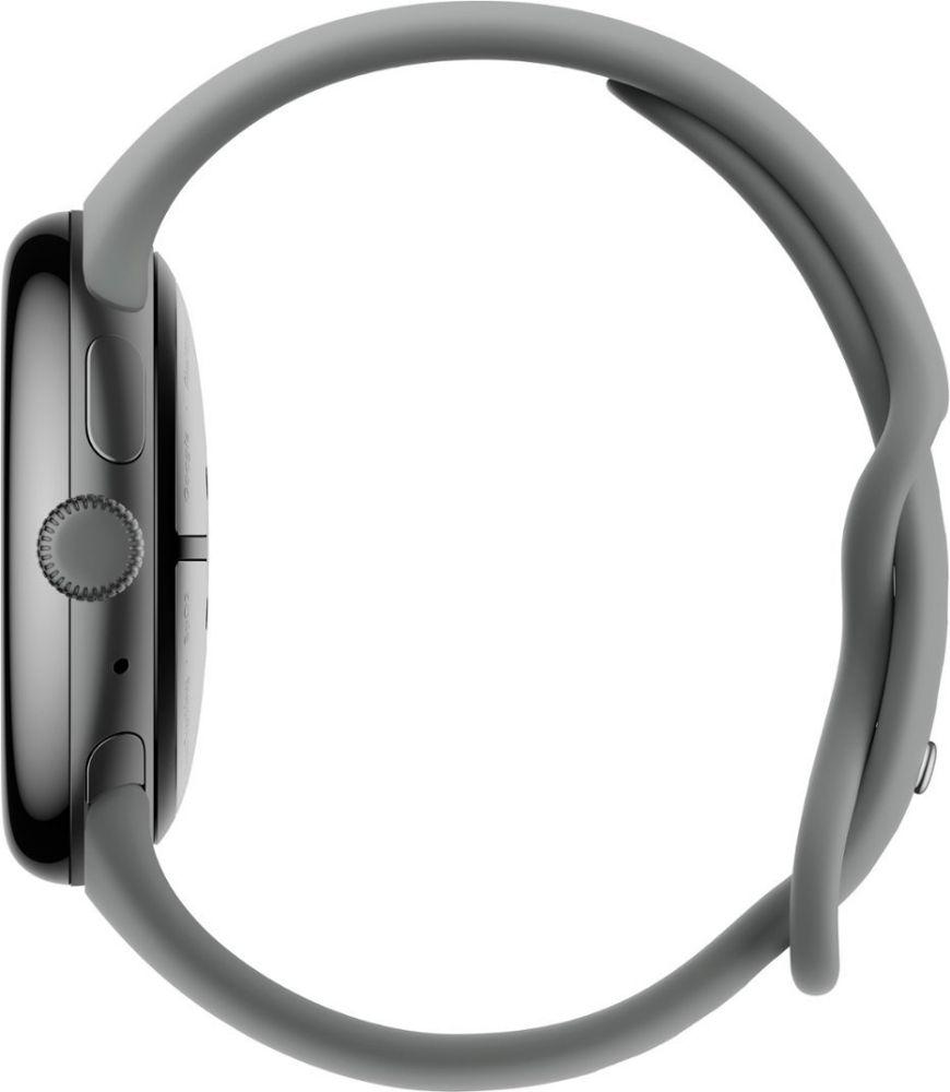 Google Pixel Watch 3 (Bluetooth) - 32GB - 45mm - Matte Hazel 100% Recycled Aluminum Case with Hazel Fluoroelastomer Active Band