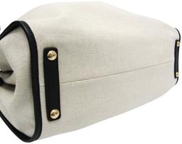 Salvatore Ferragamo Canvas Leather Handbag