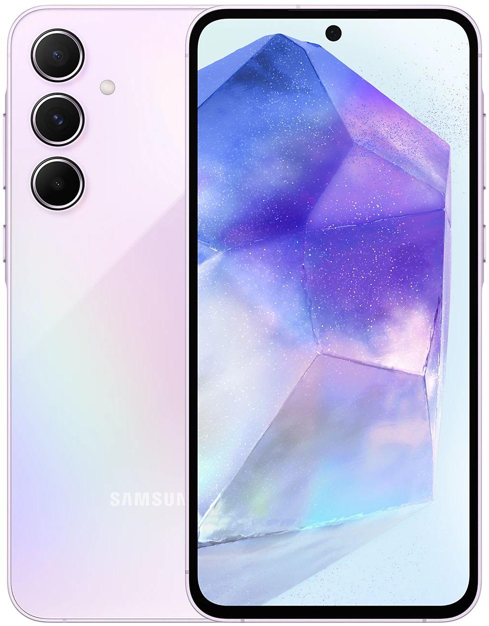 Samsung Galaxy A55 - 256GB - Awesome Lilac - Dual Sim - 8GB RAM - Excellent