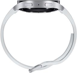 Samsung Galaxy Watch6 (Bluetooth) - 16GB - 44mm - Silver Aluminum Case with Silver Fluoroelastomer Sports Band