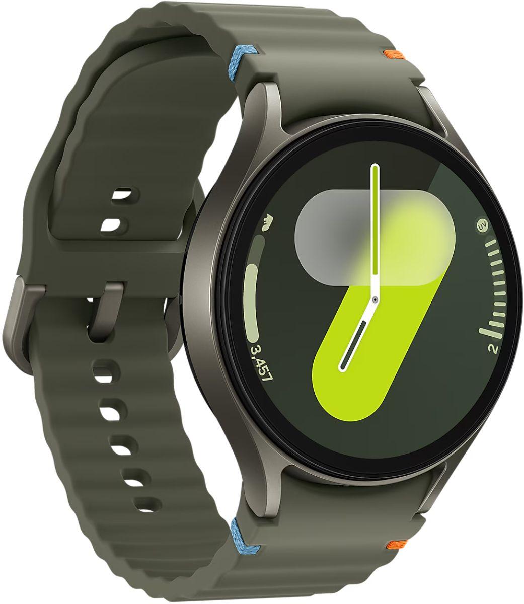 Galaxy Watch7 (Bluetooth + LTE) - 32GB - 44mm - Green Aluminum Case with Green Silicone Sport Band