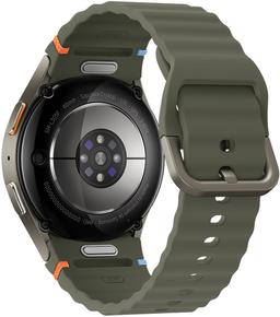 Galaxy Watch7 (Bluetooth + LTE) - 32GB - 44mm - Green Aluminum Case with Green Silicone Sport Band