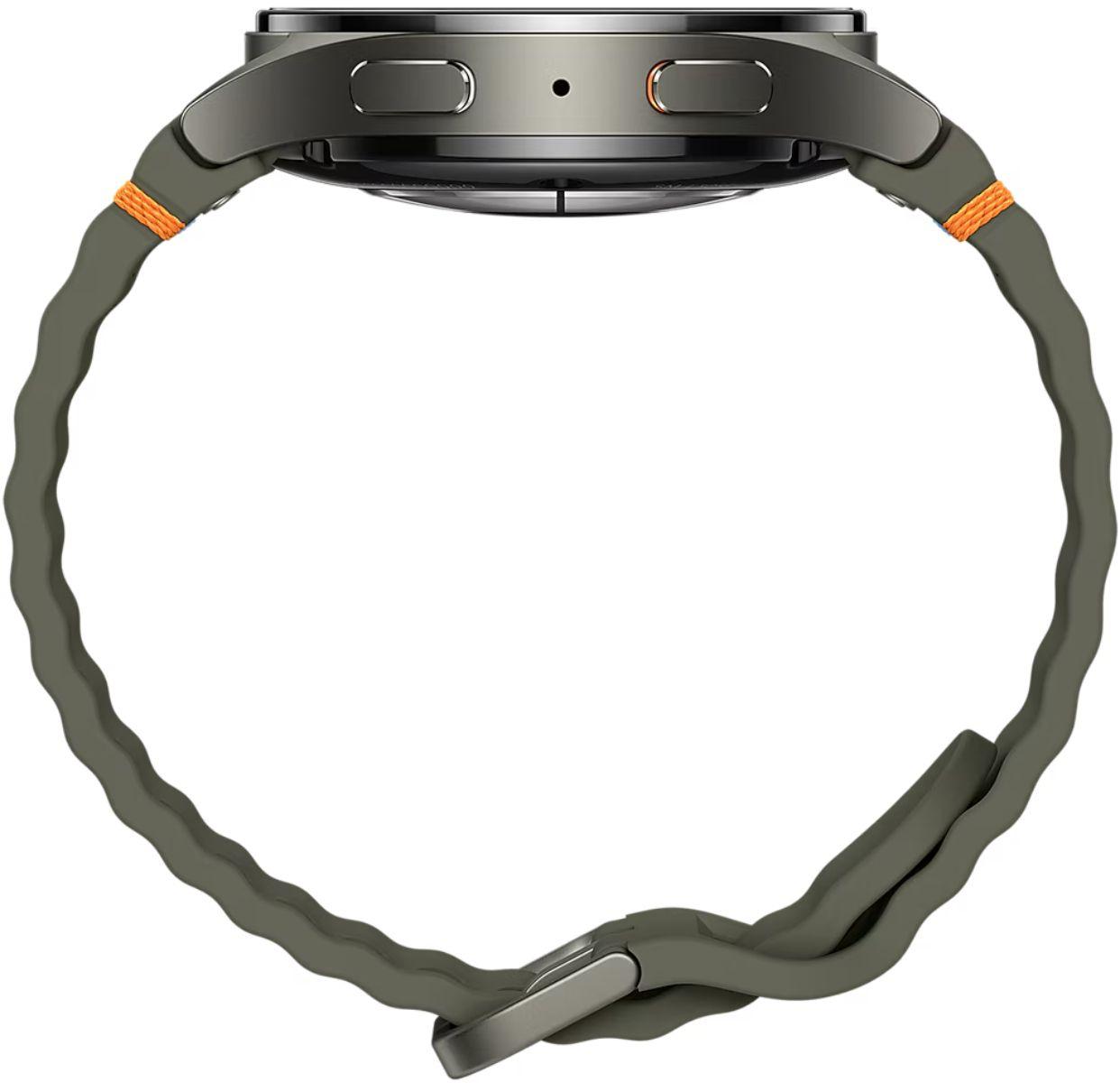 Galaxy Watch7 (Bluetooth + LTE) - 32GB - 44mm - Green Aluminum Case with Green Silicone Sport Band