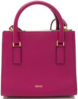 Versace Calfskin Virtus Small Satchel