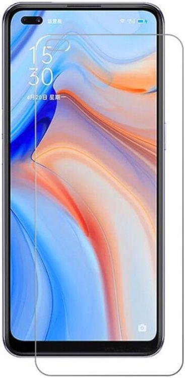 Clear Tempered Glass Screen Protector for OPPO Reno4 - Clear - Brand New