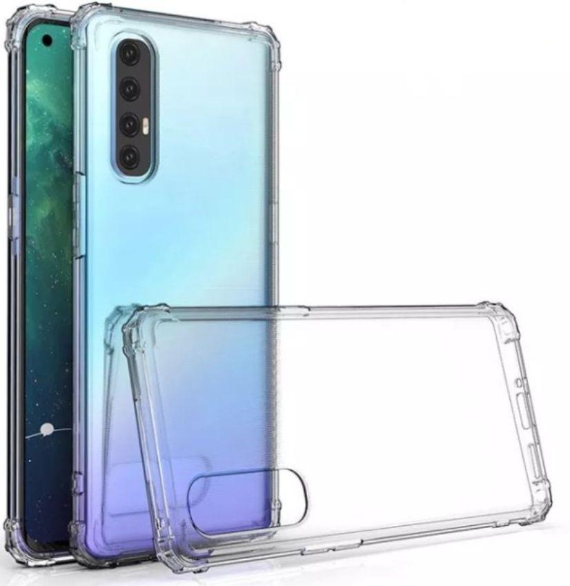Shockproof Transparent Phone Case for OPPO Reno3 Pro - Transparent - Brand New