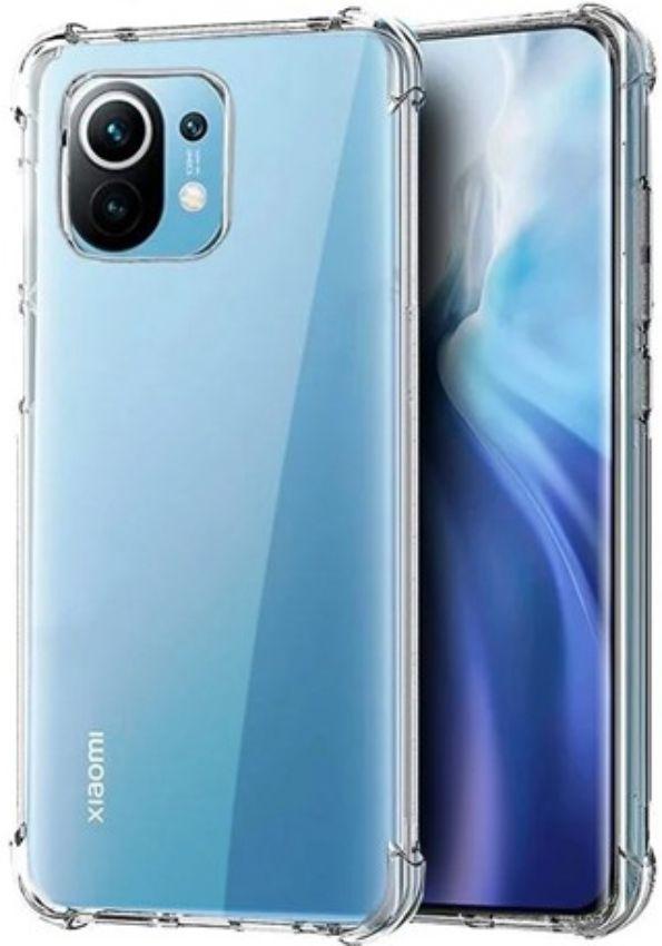 Shockproof Transparent Phone Case for Xiaomi Mi 11 Lite - Clear - Brand New